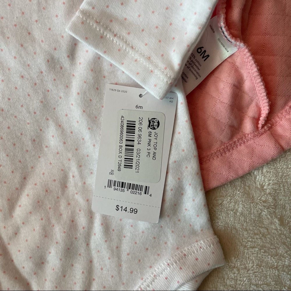 Carter’s Spring 3 Piece Outfit - Picture 8 of 11